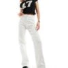 French Connection Straight Ankle Jean In White For Women