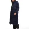 French Connection Premium Maxi Puffer Coat In Midnight Navy For Women Midgnight Navy