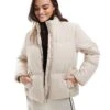 French Connection Puffer Jacket In Stone For Women